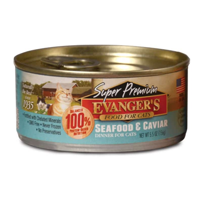 Super Premium Seafood & Caviar Dinner for Cats