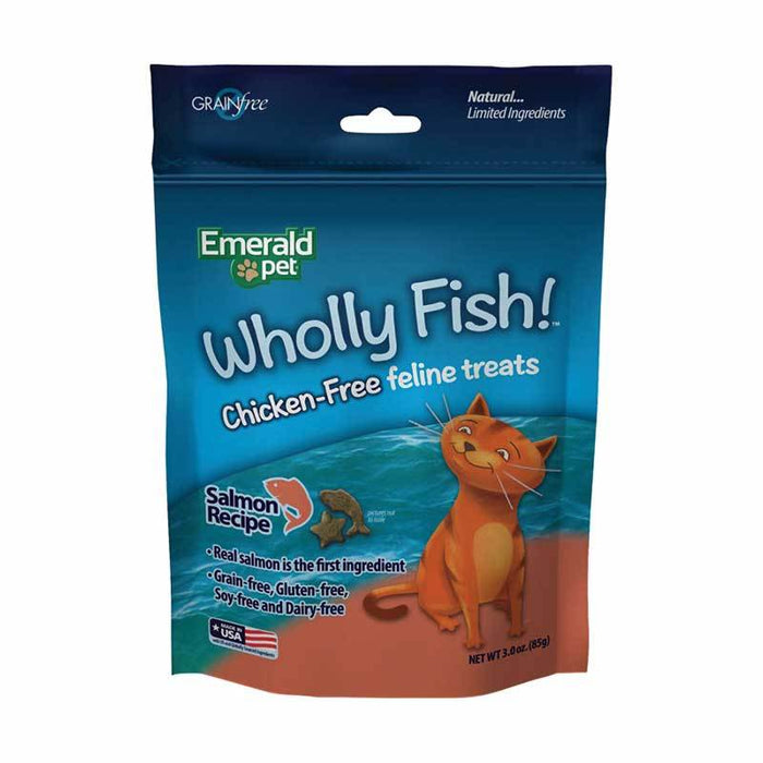 Wholly Fish Salmon Treats for Cats