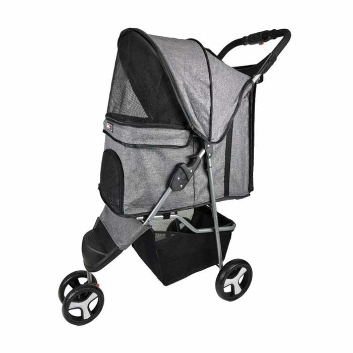 Casual Pet Stroller (Grey)