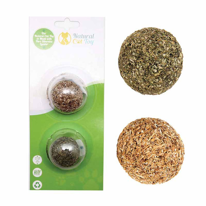 Catnip/Silver Vine Fitness Ball Combo