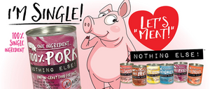 One Ingredient Pork for Dogs (11oz)