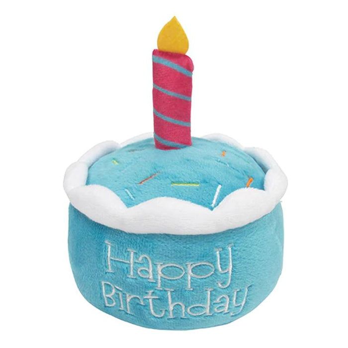 Birthday Cake Plush Blue